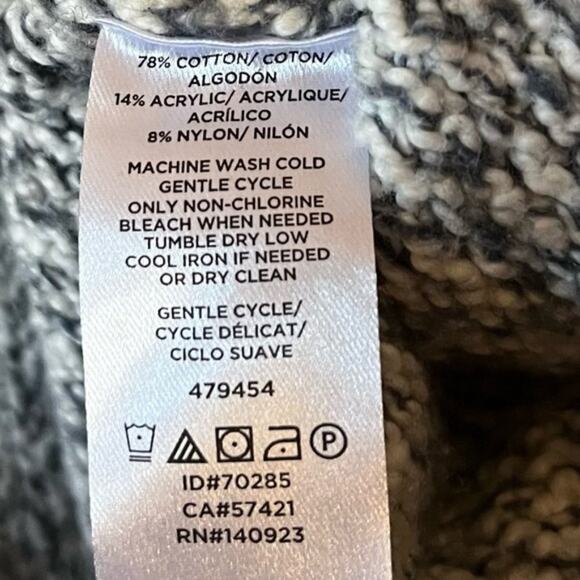 Loft Outlet Gray Marled Knit Sweater Size Medium - Picture 12 of 12